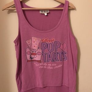 Kellogg’s Pop Tarts Pink Tank Top Size Medium